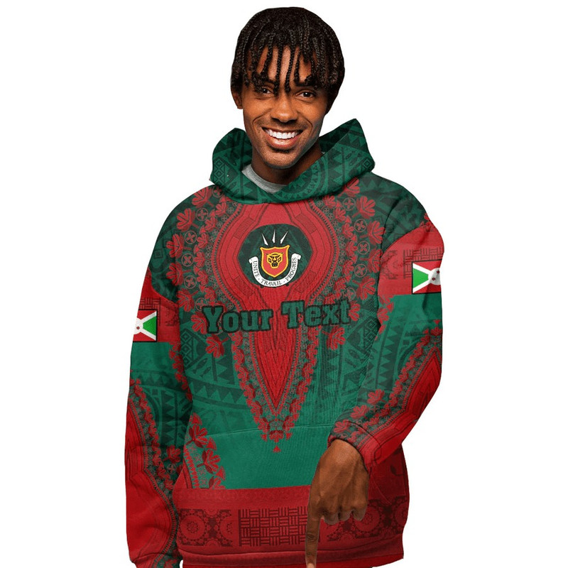 Burundi Hoodie Vintage African Dashiki, African Hoodie For Men Women