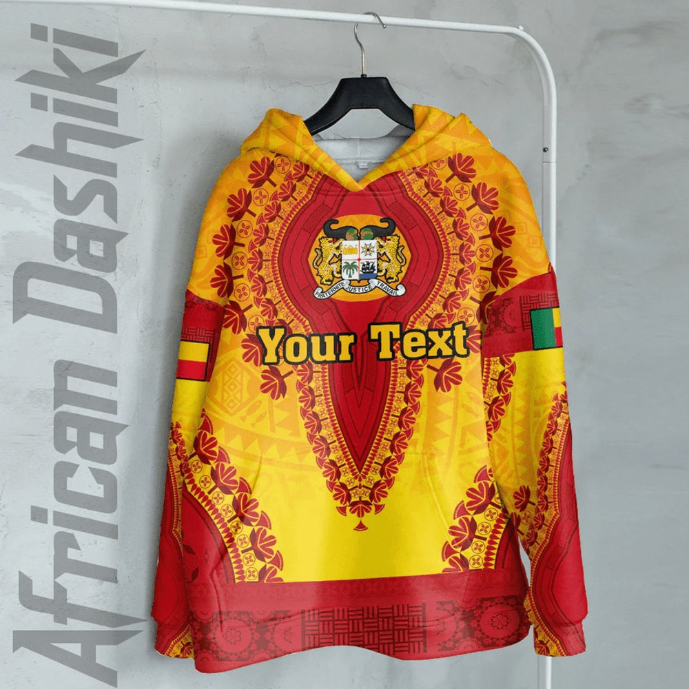 Benin Hoodie Vintage African Dashiki, African Hoodie For Men Women