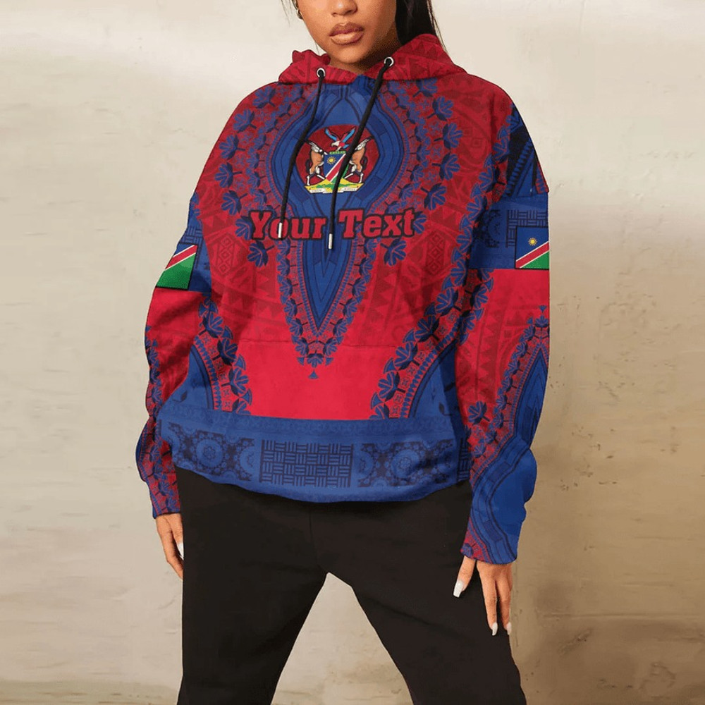 Namibia Hoodie Vintage African Dashiki, African Hoodie For Men Women