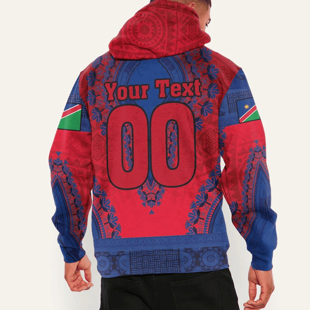 Namibia Hoodie Vintage African Dashiki, African Hoodie For Men Women