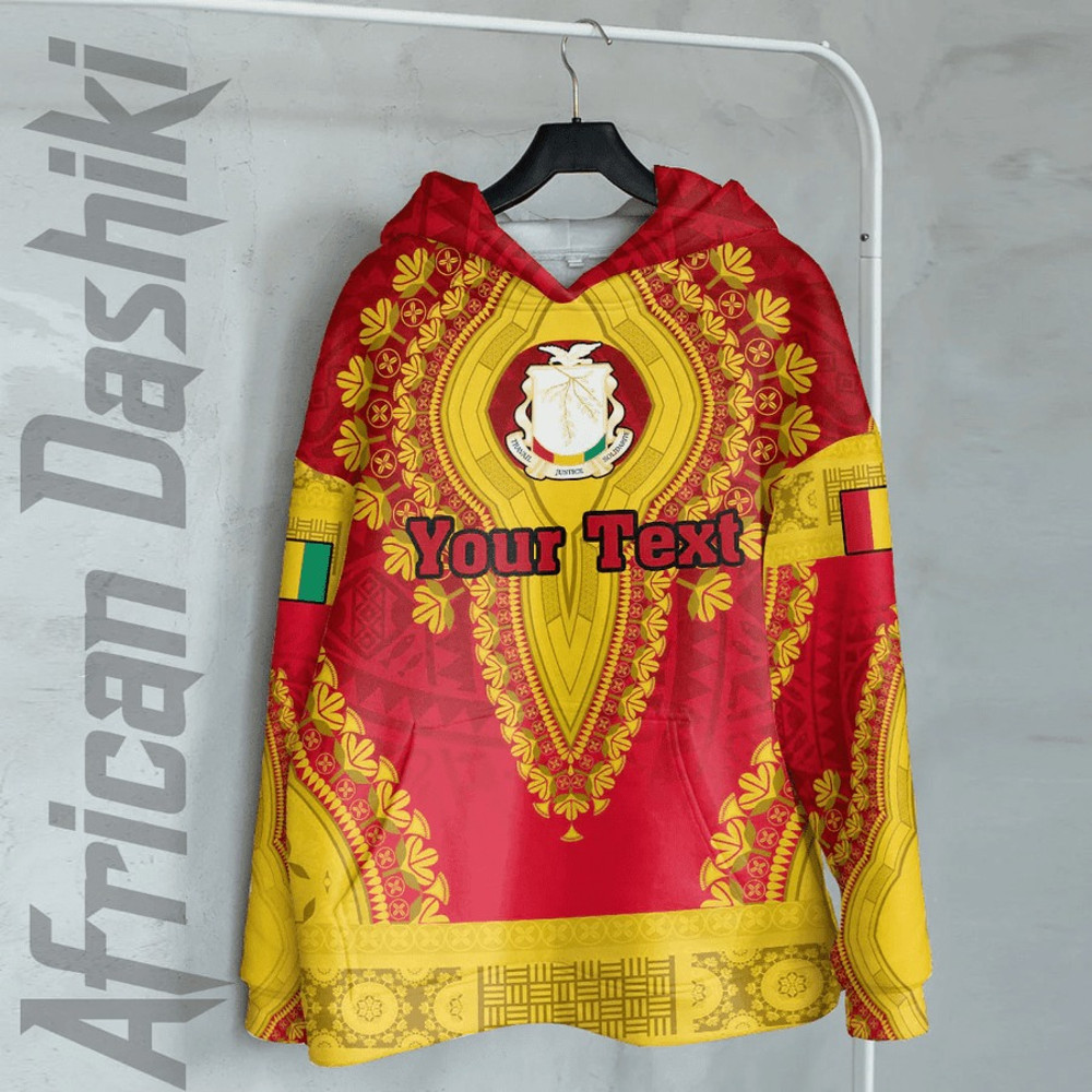 Guinea Hoodie Vintage African Dashiki, African Hoodie For Men Women