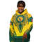 Cameroon - Yellow Version Hoodie Vintage African Dashiki, African Hoodie For Men Women