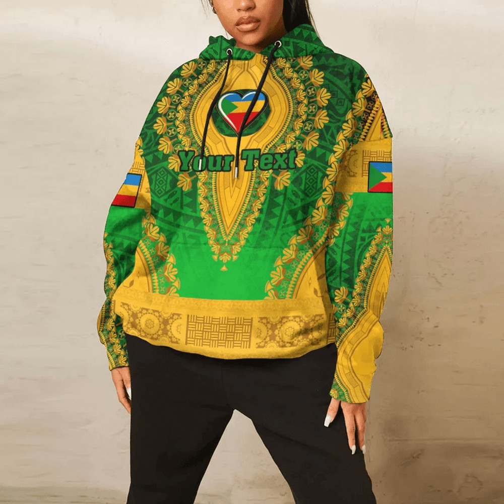 Red Sea Afar Democratic Organisation Hoodie Vintage African Dashiki, African Hoodie For Men Women