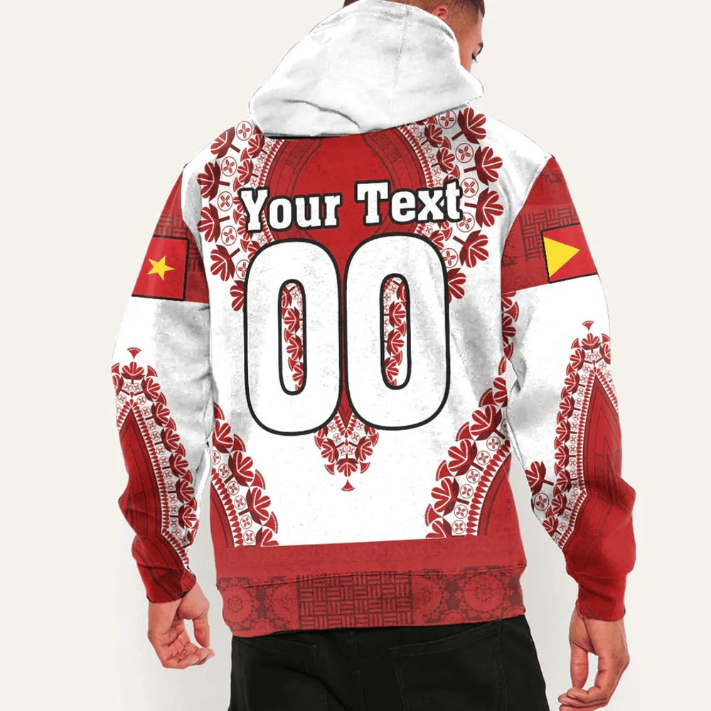 Tigray - White Version - Ethiopia National Regional States Hoodie Vintage African Dashiki, African Hoodie For Men Women