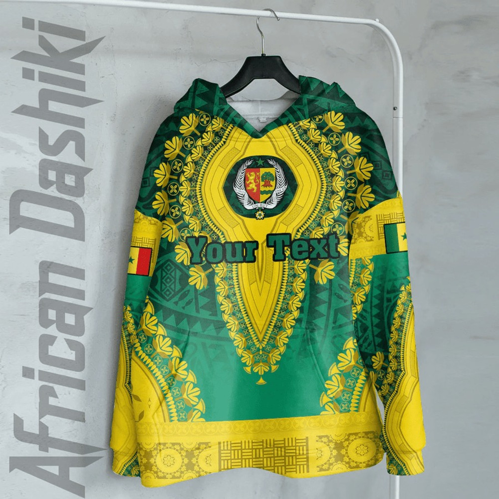 Senegal Hoodie Vintage African Dashiki, African Hoodie For Men Women