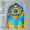 Rwanda - Blue Version Hoodie Vintage African Dashiki, African Hoodie For Men Women