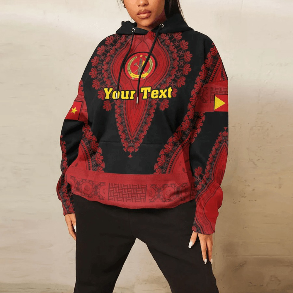 Tigray - Black Version - Ethiopia National Regional States Hoodie Vintage African Dashiki, African Hoodie For Men Women