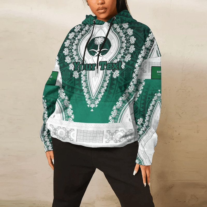 Saudi Arabia - Special Version Hoodie Vintage African Dashiki, African Hoodie For Men Women