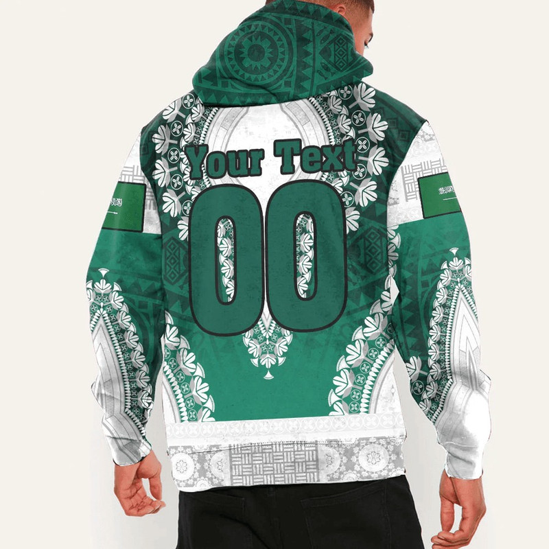 Saudi Arabia - Special Version Hoodie Vintage African Dashiki, African Hoodie For Men Women