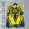Rwanda - Yellow Version Hoodie Vintage African Dashiki, African Hoodie For Men Women