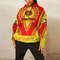 Zimbabwe - Red Version Hoodie Vintage African Dashiki, African Hoodie For Men Women