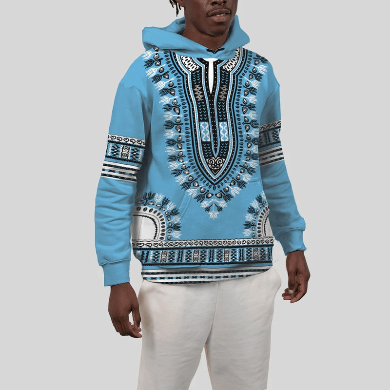 Botswana Traditional Dashiki, African Hoodie For Men Women