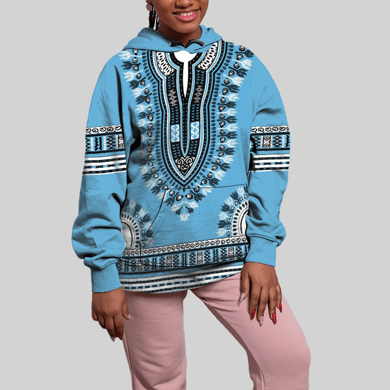 Botswana Traditional Dashiki, African Hoodie For Men Women