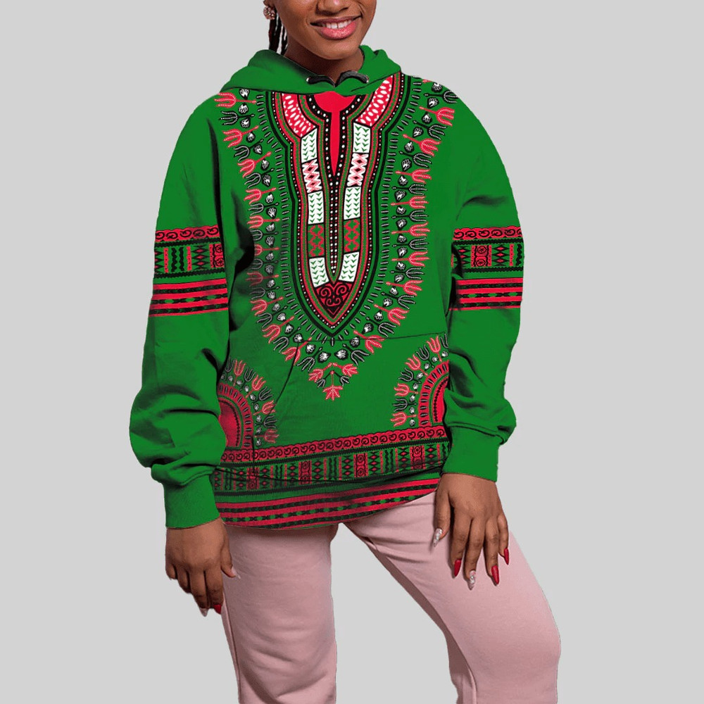 Sudan Traditional Dashiki, African Hoodie For Men Women