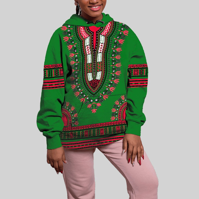 Sudan Traditional Dashiki, African Hoodie For Men Women