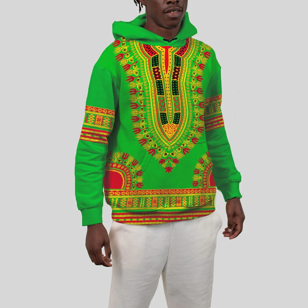 Mali Traditional Dashiki, African Hoodie For Men Women
