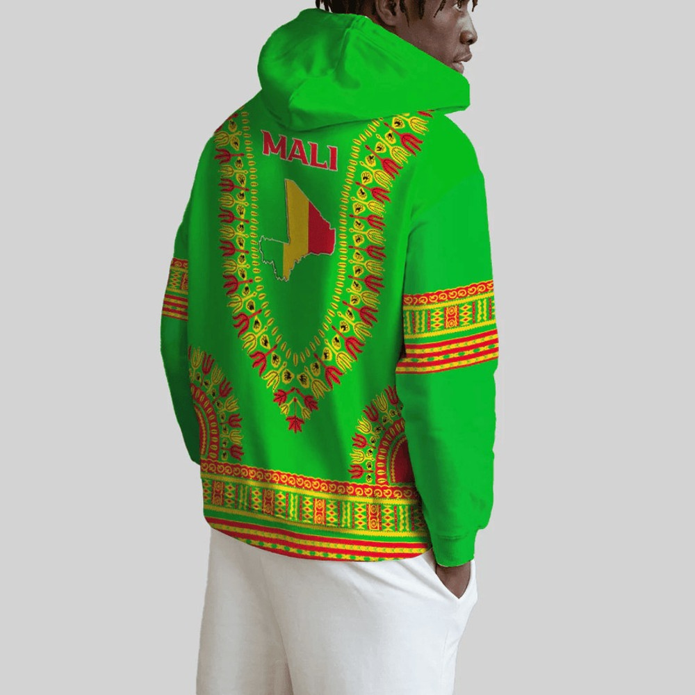 Mali Traditional Dashiki, African Hoodie For Men Women