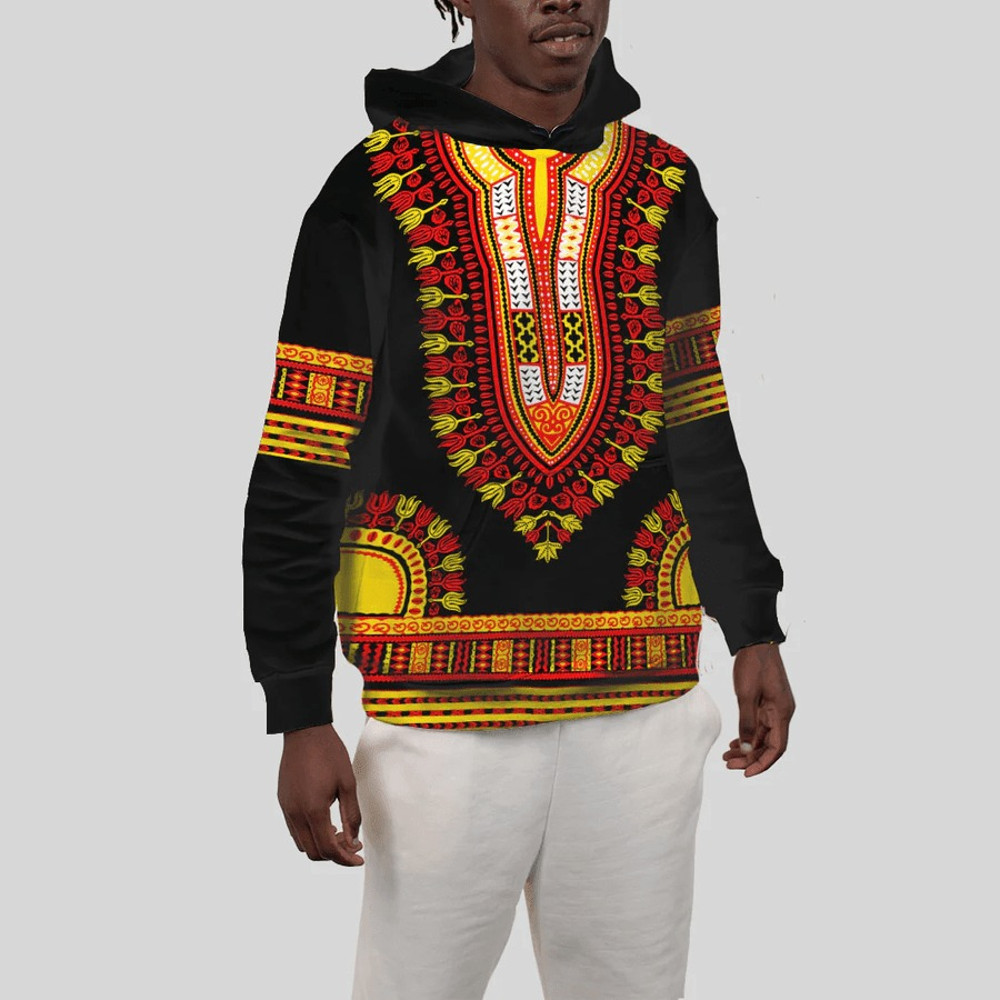 Tigray Traditional Dashiki, African Hoodie For Men Women