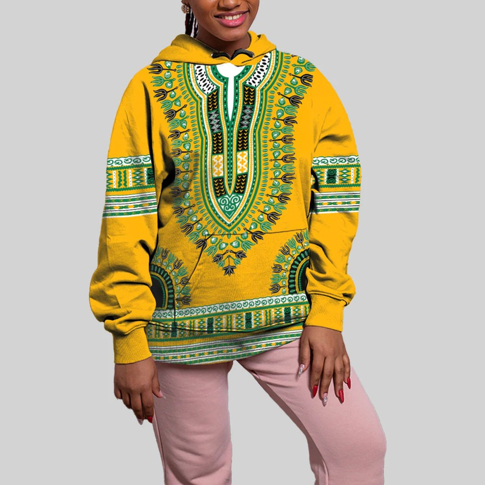 South Africa Traditional Dashiki, African Hoodie For Men Women