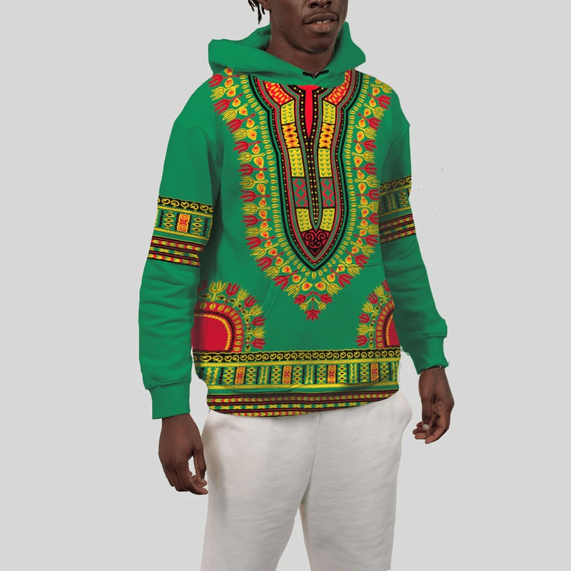 Benin Traditional Dashiki, African Hoodie For Men Women