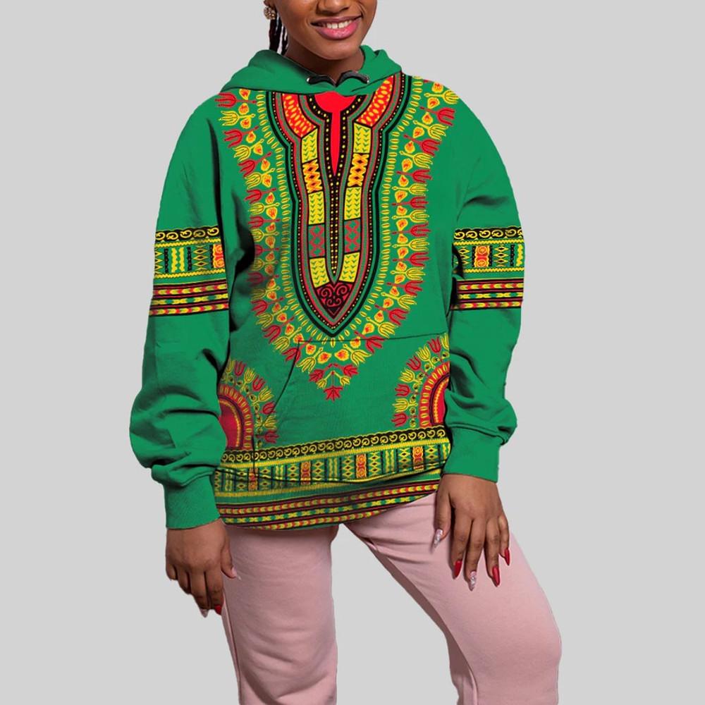 Benin Traditional Dashiki, African Hoodie For Men Women