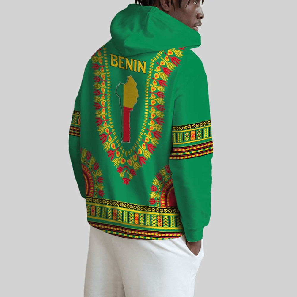 Benin Traditional Dashiki, African Hoodie For Men Women