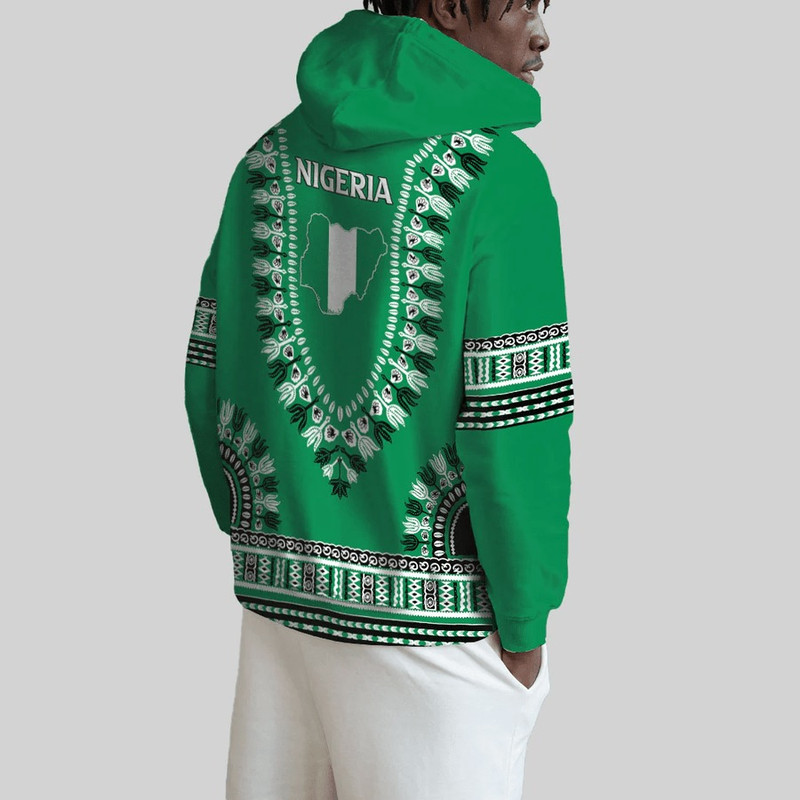 Nigeria Traditional Dashiki Hoodie, African Hoodie For Men Women