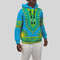 Tanzania Traditional Dashiki Hoodie, African Hoodie For Men Women
