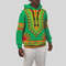 Mauritania Traditional Dashiki Hoodie, African Hoodie For Men Women