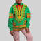 Mauritania Traditional Dashiki Hoodie, African Hoodie For Men Women