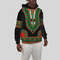 Libya Traditional Dashiki Hoodie, African Hoodie For Men Women