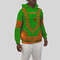 Zambia Traditional Dashiki Hoodie, African Hoodie For Men Women