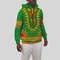 Ethiopia Traditional Dashiki Hoodie, African Hoodie For Men Women