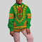 Ethiopia Traditional Dashiki Hoodie, African Hoodie For Men Women