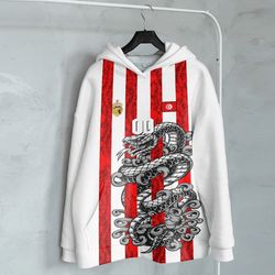 tunisia - white-verseion t-shirt snake jersey hoodie, african hoodie for men women
