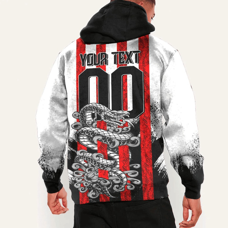 Oromia - White Version - Ethiopia National Regional State Hoodie Snake Jersey, African Hoodie For Men Women