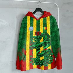 mali hoodie snake jersey, african hoodie for men women