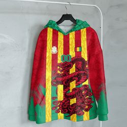 guinea hoodie snake jersey, african hoodie for men women