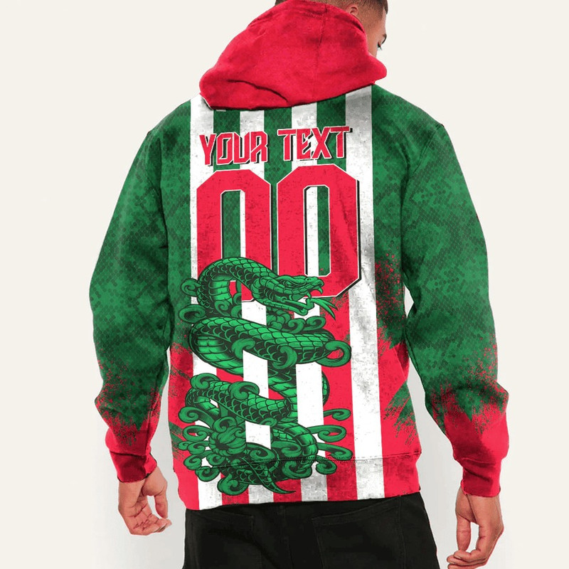 Sudan - Green Version Hoodie Snake Jersey, African Hoodie For Men Women
