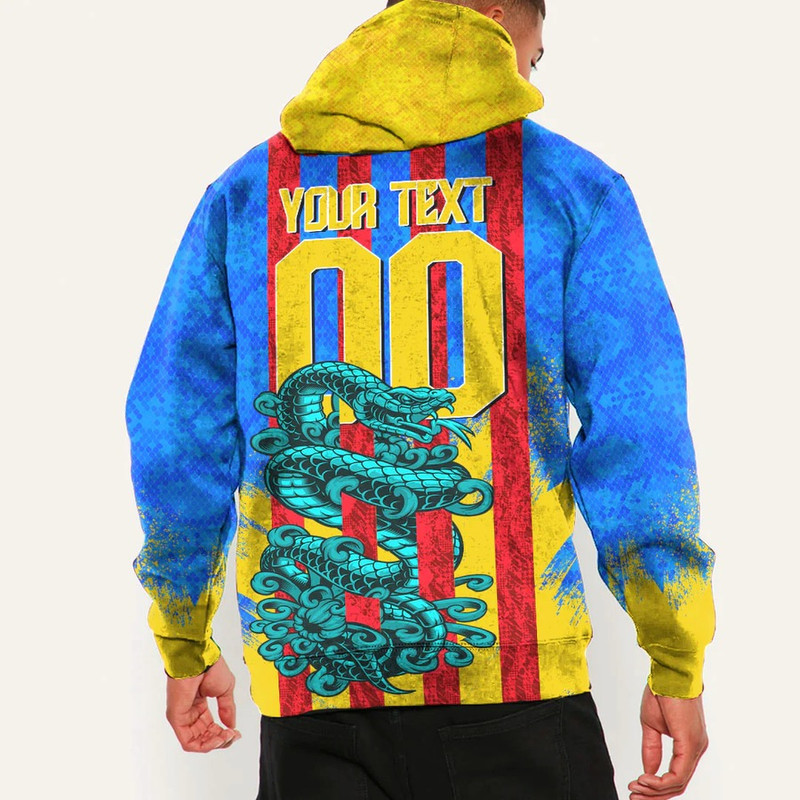 Democratic Republic Of The Congo Hoodie Snake Jersey, African Hoodie For Men Women