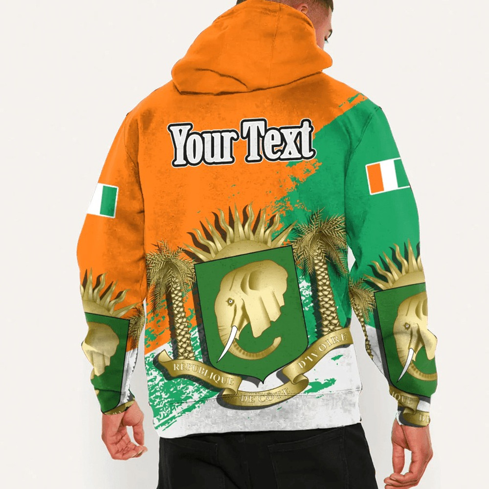 Ivory Coast Special Hoodie, African Hoodie For Men Women