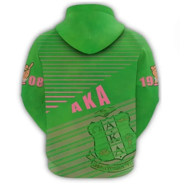 Gette Hoodie - AKA Sorority Hoodie - Cora Style, African Hoodie For Men Women