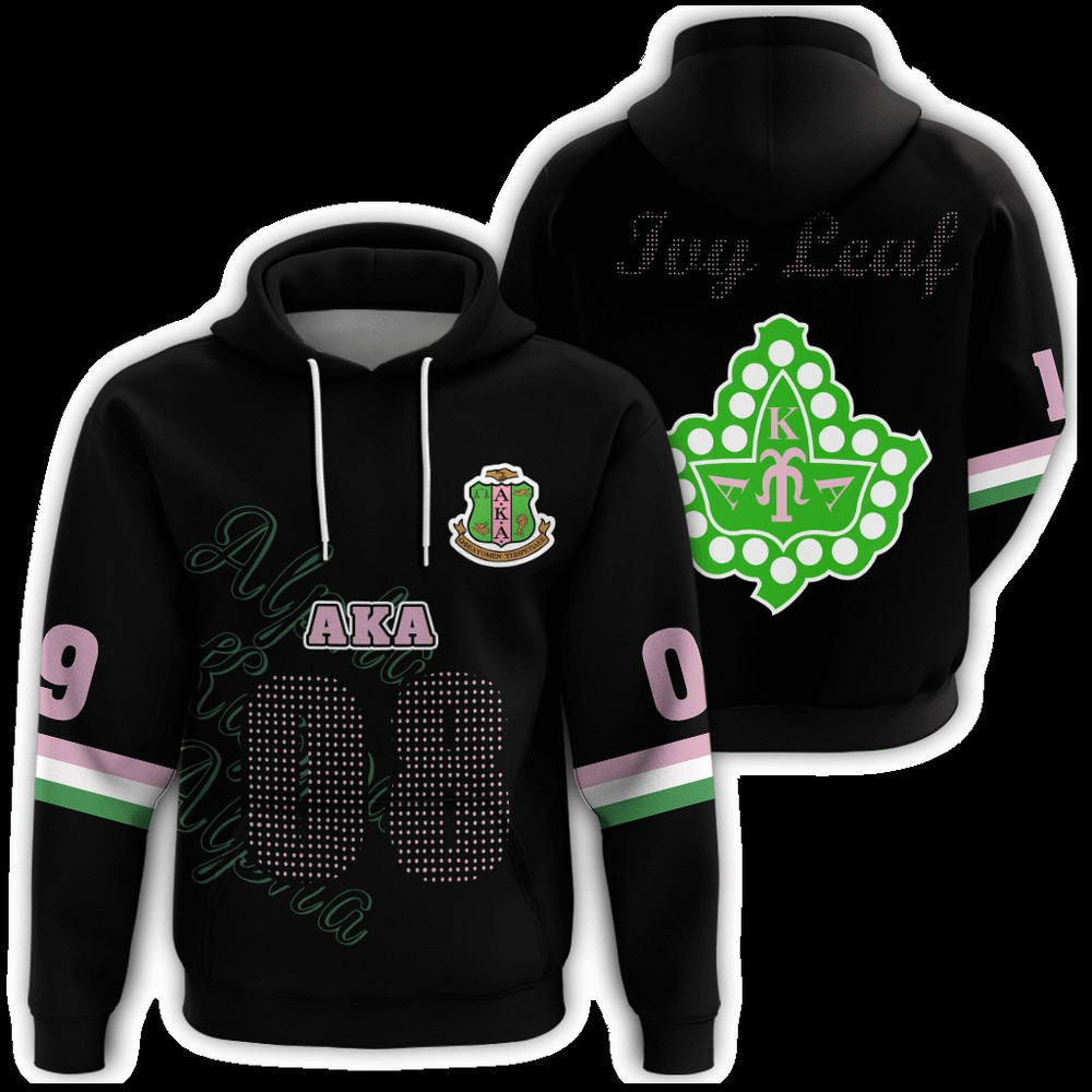 Nineteen08 AKA Sorority Hoodie, African Hoodie For Men Women