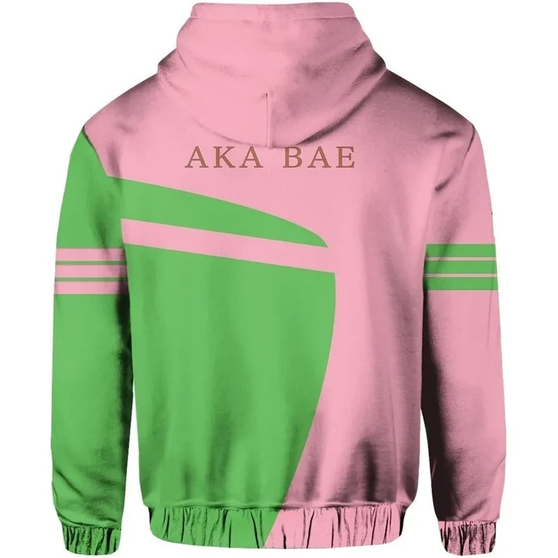 AKA Sorority Bae Hoodie - Iconic Style, African Hoodie For Men Women