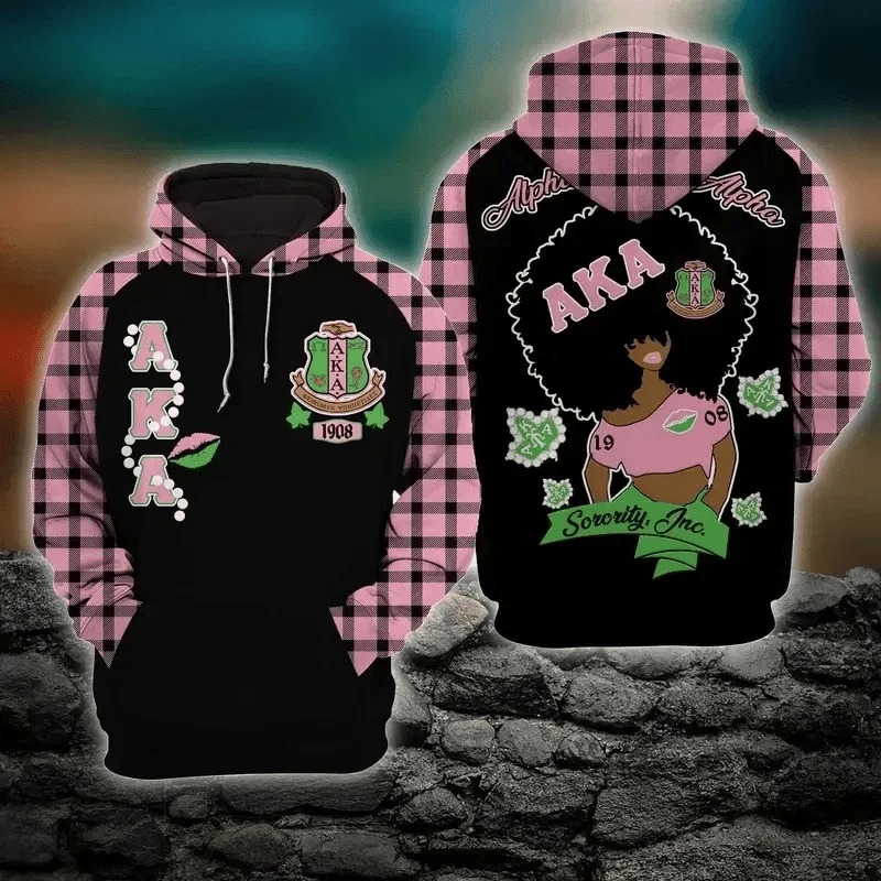 AKA Sorority Pearls Blade Hoodie, African Hoodie For Men Women