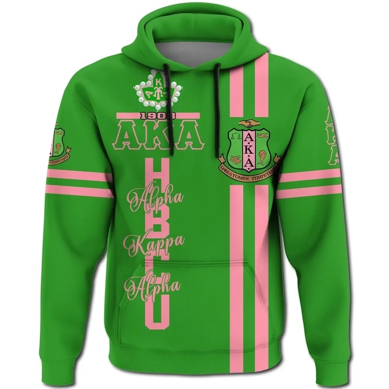 HBCU AKA Sorority Ivy League Hoodie, African Hoodie For Men Women