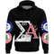 Phi Beta Sigma AKA Sorority Black Hoodie, African Hoodie For Men Women