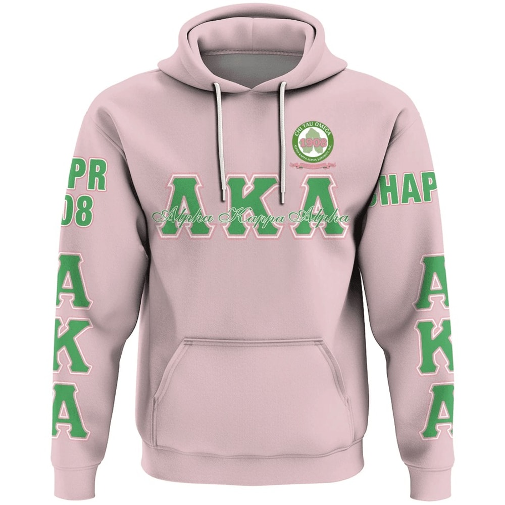 AKA Sorority - Chi Tau Omega Hoodie, African Hoodie For Men Women