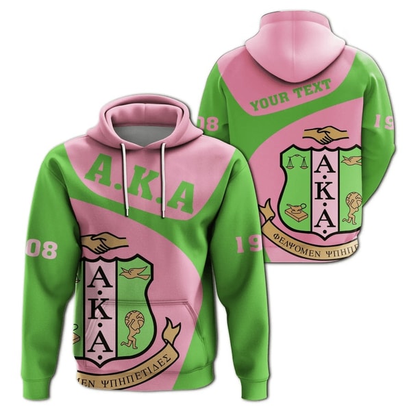 Personalised AKA Sorority Hoodie - Use Style, African Hoodie For Men Women