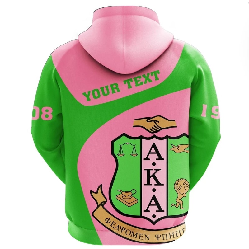 Personalised AKA Sorority Hoodie - Use Style, African Hoodie For Men Women